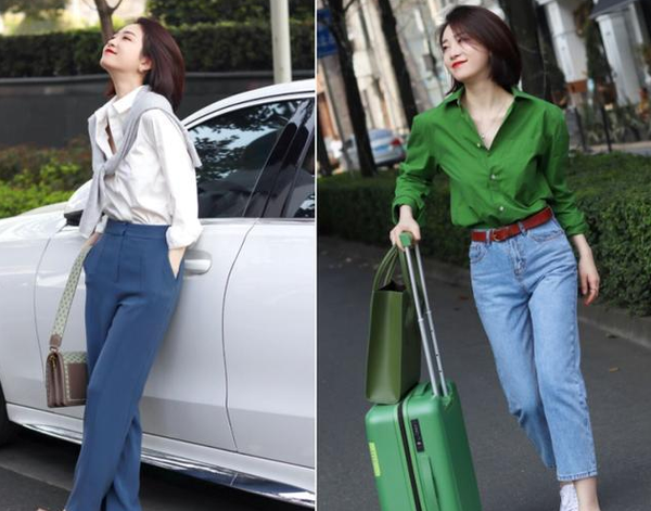 女生春季衣服只需一种就够了！其他衣服让人旧衣服回收走吧！
